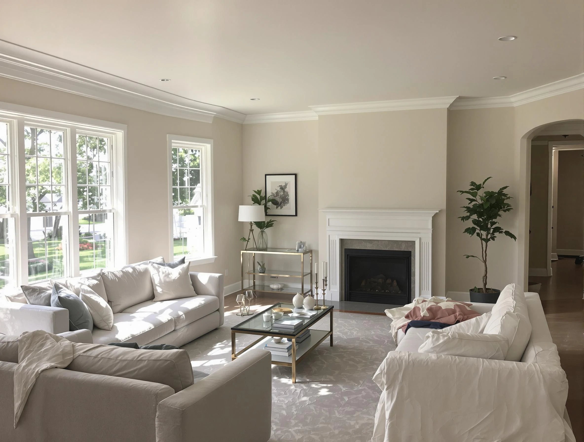 Interior painting by Fairview Park House Painters experts in Fairview Park, OH